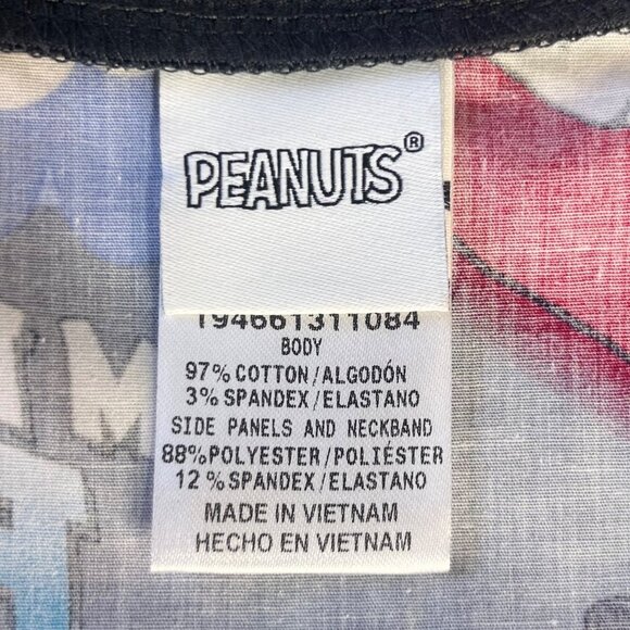 Snoopy Peanuts Scrubs Womens XS Blue New WOT Im Pretty Fly - Picture 7 of 9